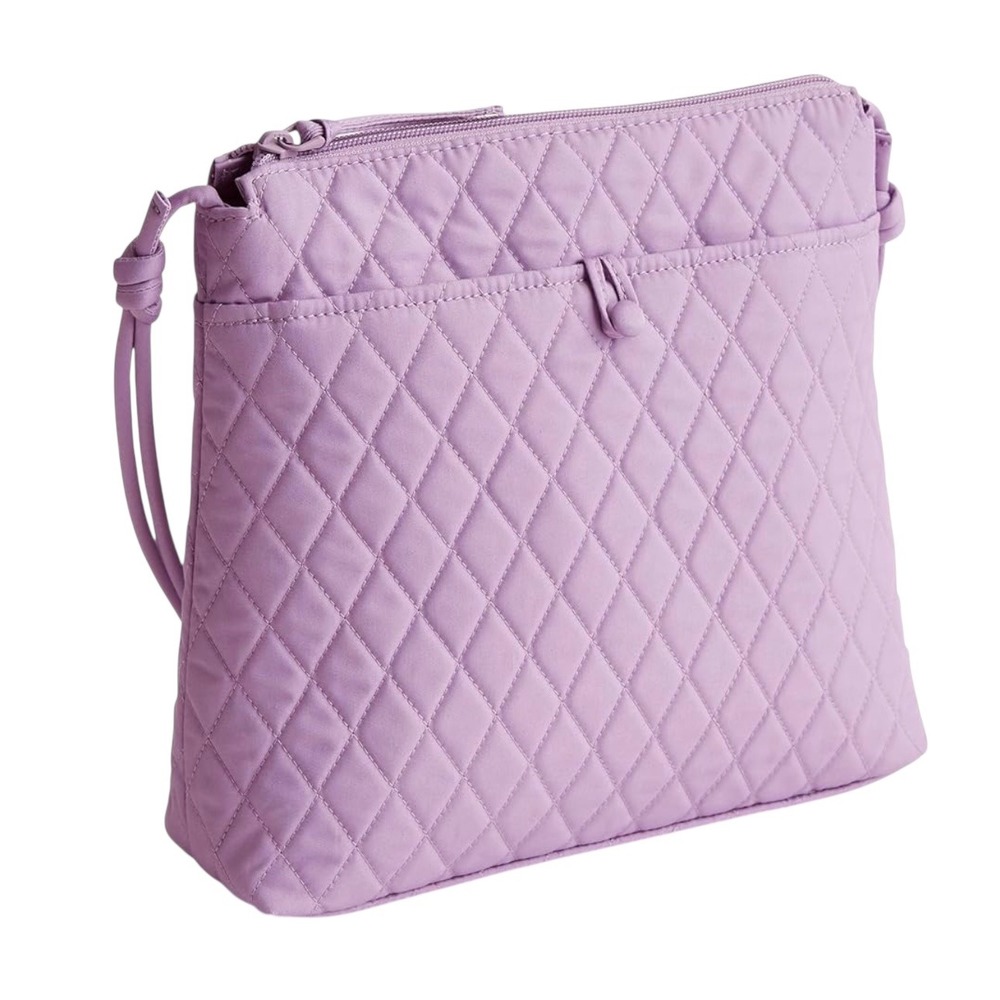 NEW Vera Bradley Original Hipster Crossbody Bag Purple Rhapsody Quilted Purse